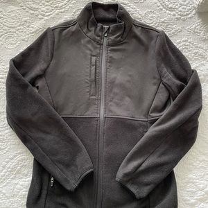 Figs Black Fleece Jacket